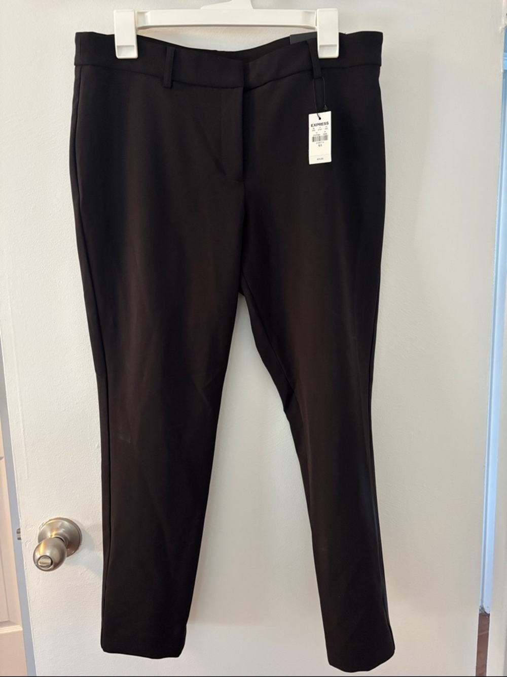 NWT 12S Express Black EditorAnkle Pants